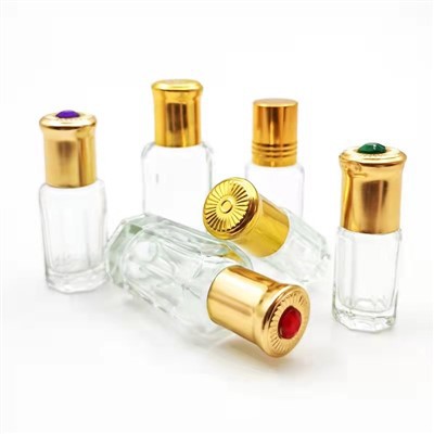 Botella de bola de aceite esencial Atta de 3 ml